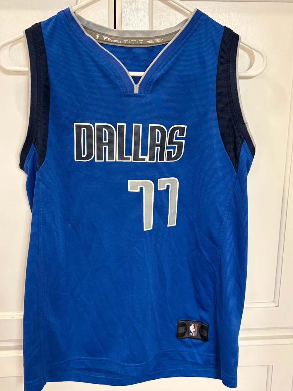 Fanatics Luka Doncic Dallas Mavericks #77 Youth Basketball Jersey